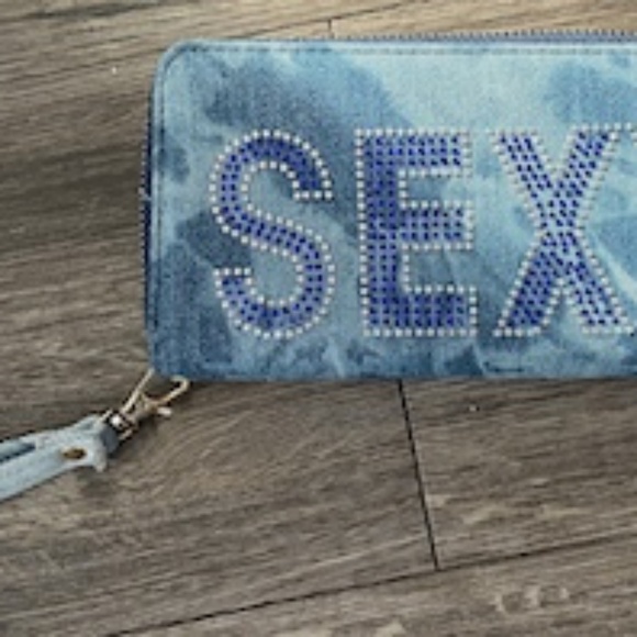 Sexy Denim Wallet - Picture 1 of 2